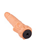 Телесная гелевая насадка-фаллос с клиторальными лепестками LOVETOY (А-Полимер) 200200