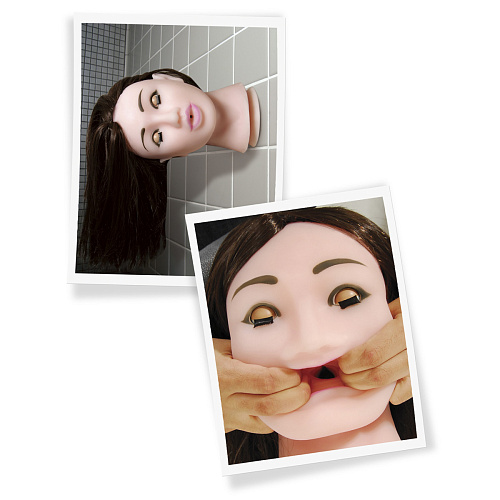 Голова-мастурбатор телесного цвета Pipedream Fuck My Face  RD179-02