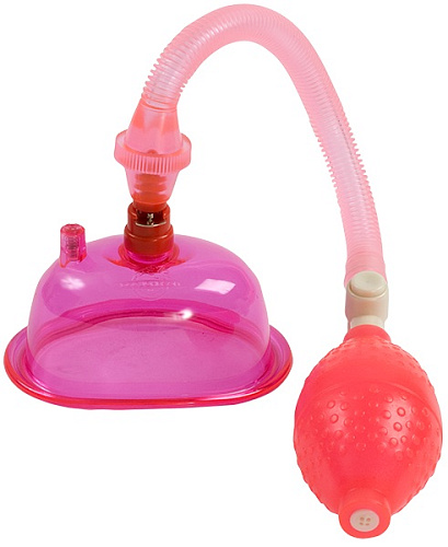 Женская помпа для клитора Doc Johnson PINK PUSSY PUMP 0616-00-BX