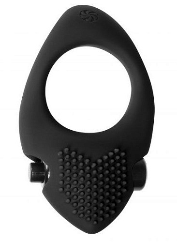 Чёрное эрекционное виброкольцо Lola toys Pure Passion Sunset 1302-01lola