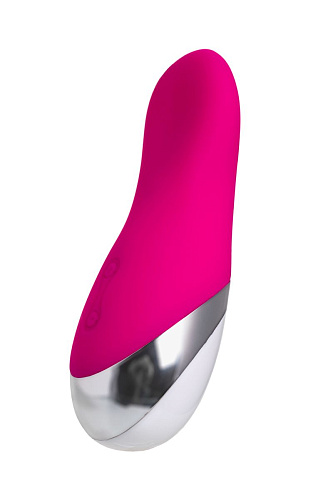 Вибромассажёр розового цвета ToyFa LEROINA  561005 (11 см)