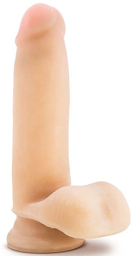 Телесный фаллоимитатор Blush Novelties 7 inch Sensa Feel Dildo BL-36413 (17,8 см)