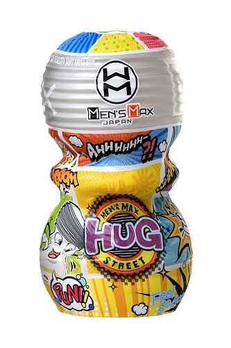 Мастурбатор белого цвета Men sMax HUG STREET MM-30
