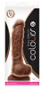 Кофейный фаллоимитатор NS Novelties Dual Density 8 Dildo NSN-0403-22 (25,4 см)