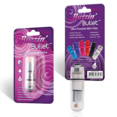 Прозрачная водонепроницаемая вибропуля Lux Fetish ZZ1-CLR