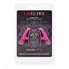Розовые зажимы на соски с вибрацией California Exotic Novelties Nipple Play Nipplettes SE-2589-04-2