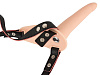 Телесный поясной страпон с вибрацией Orion Vibrating Strap-On 05969300000 (15,7 см)