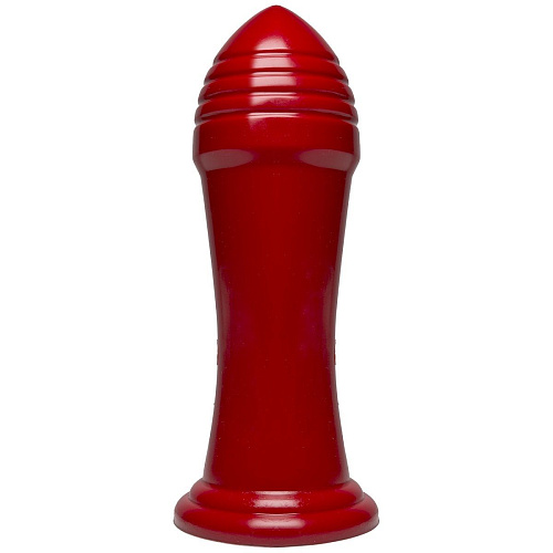 Красный анальный плаг Doc Johnson Blockbuster Cherry Bomb 0270-27-CD (30,5 см)