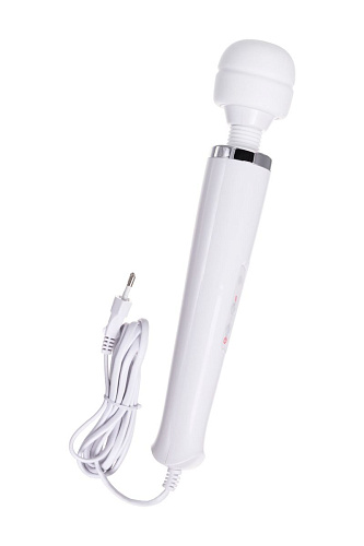 Белый жезловый вибромассажёр ToyFa L EROINA Super Massage 561008