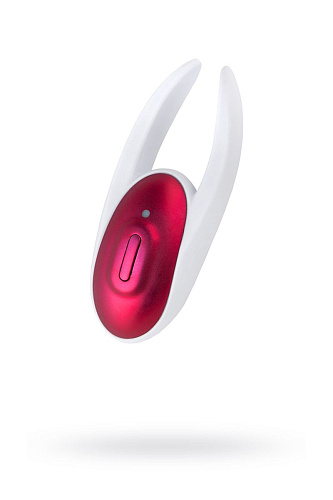 Бело-красный клиторальный стимулятор Erotist Erotist Alive 540202