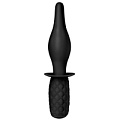 Чёрный анальный стимулятор с ручкой-ограничителем NMC PUNISHMENT THORN 111827