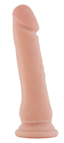 Телесный фаллоимитатор на присоске ToyFa 982028 (23 см)