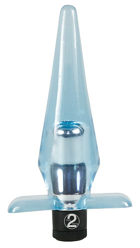 Бледно-голубой анальный массажёр Orion 0560430 (11 см)
