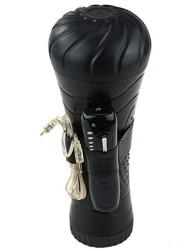 Мастурбатор-анус телесного цвета в футляре с вибрацией Eroticon Lolita 30399