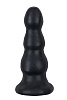Чёрная гигантская чёрная анальная ёлочка Dream Toys MENZSTUFF IMMENSE STOPPER 20948 (32,5 см)