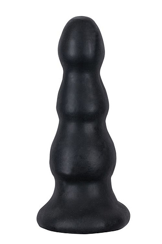 Чёрная гигантская чёрная анальная ёлочка Dream Toys MENZSTUFF IMMENSE STOPPER 20948 (32,5 см)