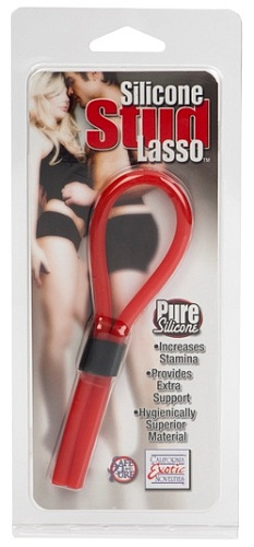 Красное силиконовое лассо на пенис California Exotic Novelties SE-1408-11-2
