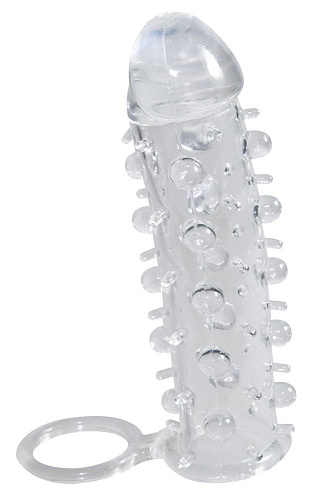 Прозрачная насадка на пенис с закрытой головкой Orion 0516988 (11 см)