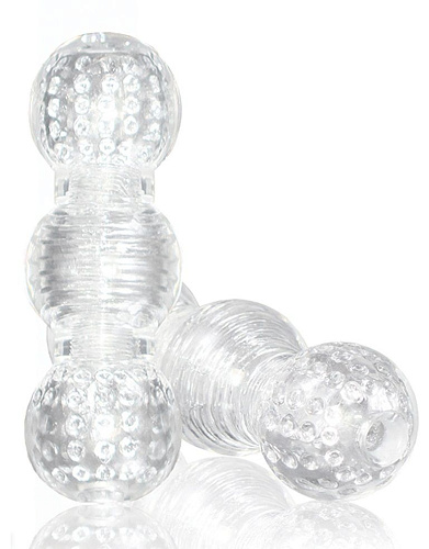 Прозрачный фигурный мастурбатор Blush Novelties Master Stroker BL-61312