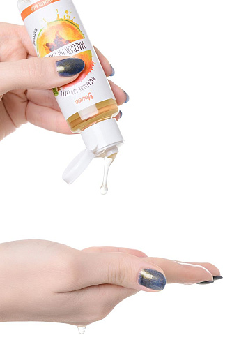 Масло для массажа с ароматом манго и папайи ToyFa «Массаж на пляже» 722103 (50 мл)