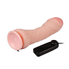 Вибратор с присоской телесного цвета Baile The Big Penis BW-007012Z (26,5 см)
