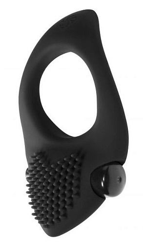 Чёрное эрекционное виброкольцо Lola toys Pure Passion Sunset 1302-01lola