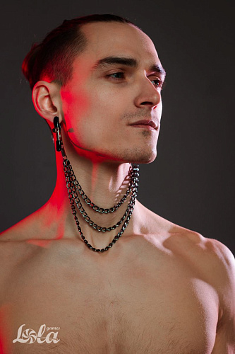 Зажимы на соски с тройной цепочкой Lola toys Uncensored 1139-01lola