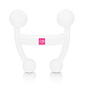 Массажёр белого цвета LoversPremium Body Plessure Massager E22052
