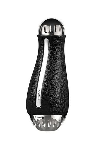 Чёрный мастурбатор-анус в чёрной тубе Nalone Nalone Bling CS-F005