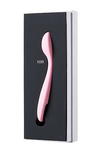 Нежно-розовый клиторальный вибратор Svakom Keri Pale Pink SG-01-PNK (17 см)