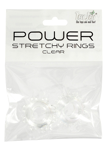 Набор прозрачных эрекционных колец Toy Joy POWER STRETCHY 3006009937
