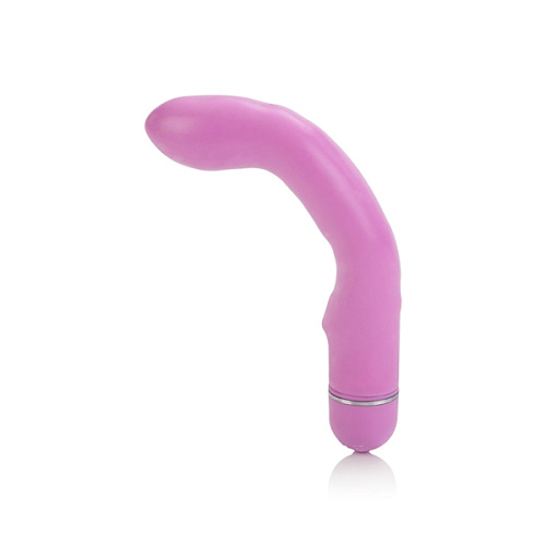 Розовый гнущийся вибратор California Exotic Novelties First Timе Flexi Glider SE-0004-27-2 (20 см)