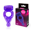 Фиолетовое эрекционное виброкольцо с шипиками Bior toys EE-10271