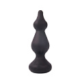 Чёрная фигурная анальная втулка Bior toys Sex Expert SEM-55049 (10 см)