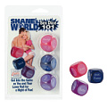 Набор из трех разноцветных игральных костей California Exotic Novelties Shanes World Sex Dice 101 SE-2434-10-2