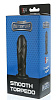 Чёрный анальный фаллоимитатор Dream Toys SMOOTH TORPEDO 21658 (16 см)