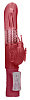 Красный вибратор-кролик Shots Media BV Rotating Butterfly SHTO003RED (22,8 см)