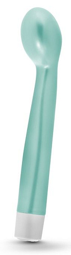 Зелёный вибратор Blush Novelties G Slim Rechargeable BL-76422 (18 см)