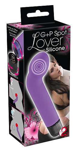 Фиолетовый вибростимулятор унисекс Orion G+P Spot Lover 05871840000 (16 см)