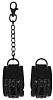 Чёрные поножи Shots Media BV Luxury Ankle Cuffs OU342BLK
