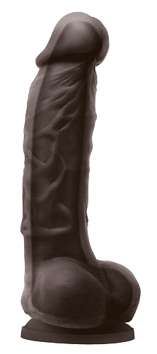 Коричневый фаллоимитатор NS Novelties Dual Density 8 Dildo NSN-0403-29 (25,4 см)