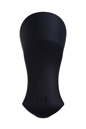 Чёрно-золотой клиторальный вибромассажёр WANAME Surf 482001