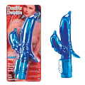 Четырёхскоростной вибратор Seven Creations Double Dolphin 2K788CBLU-BCD