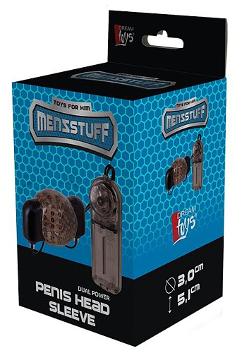 Стимулирующая насадка для головки Dream Toys DUAL POWER PENIS HEAD SLEEVE 21684