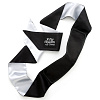 Чёрно-серая повязка на глаза Fifty Shades of Grey Satin Deluxe Blindfold FS-40178