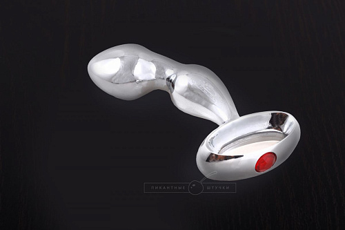 Стальная анальная пробка Пикантные штучки DP645 (11,5 см)