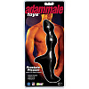 Чёрный массажёр простаты Topco Sales Adam Male Toys Prostate Pleaser 1486019 (17 см)