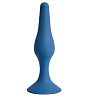 Синяя анальная пробка Le Frivole Gravity L 05522L (12,5 см)