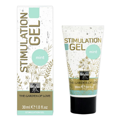Стимулирующий интимный гель с эссенциями «Мята» Shiatsu 66091 (30 мл)
