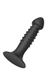Чёрный анальный фаллоимитатор Dream Toys NUBBED PLUG 21441 (13,5 см)